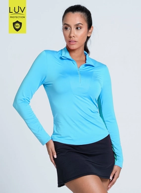 Free Play Zip Long Sleeve Flattering Drape