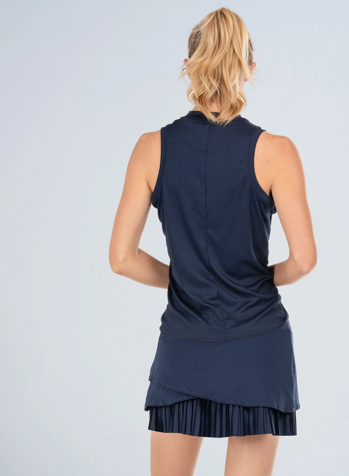 Earthy Tone Colorways Twist It Up Zip Tank