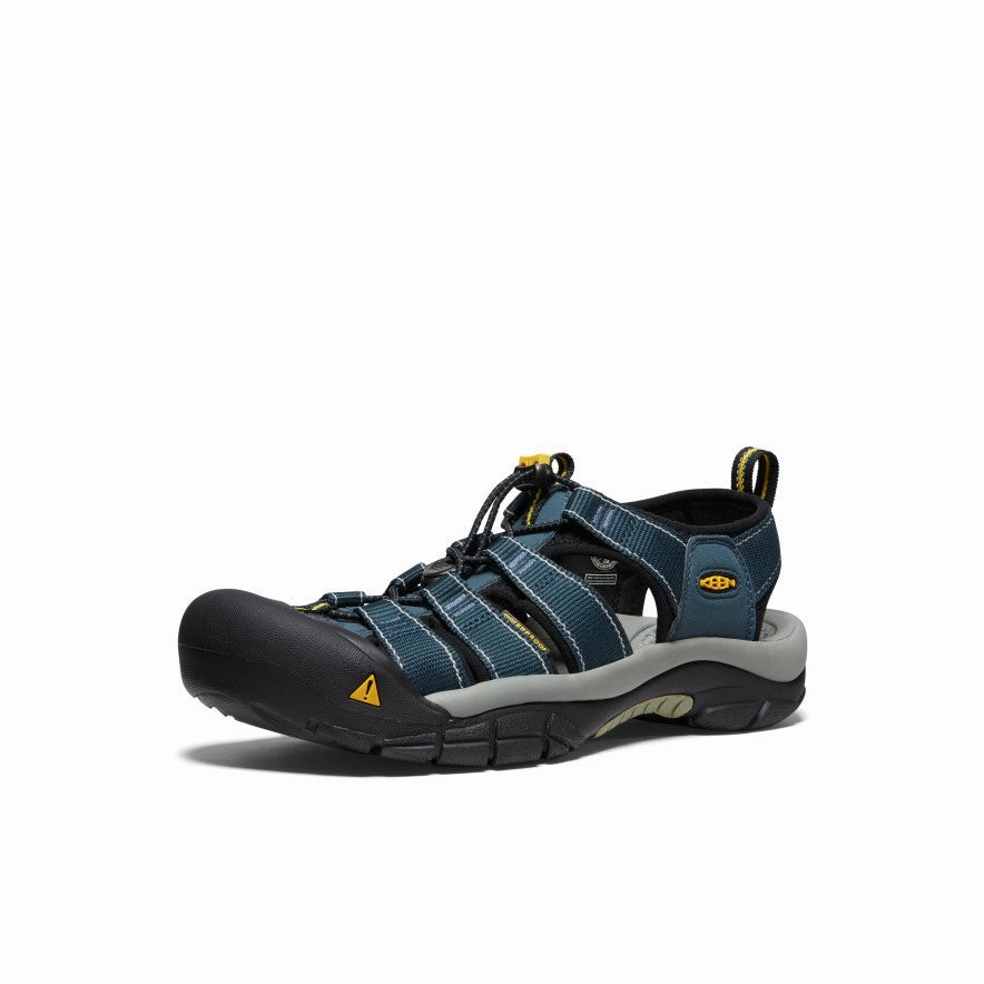 Durable Material Men's Newport H2 Sandal  |  Navy/Medium Grey