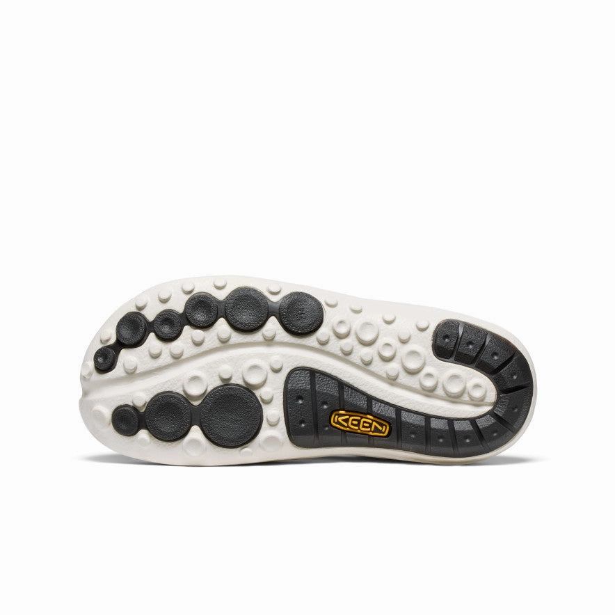 Resort Mood Textured Tread Women's Shanti Clog  |  White Latte