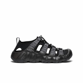 Ventilated Airflow Channels Women's Hyperport H2 Sandal  |  Black/Steel Grey