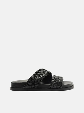 Post Gym Recycled Plastic Construction Celine Flat Sandal