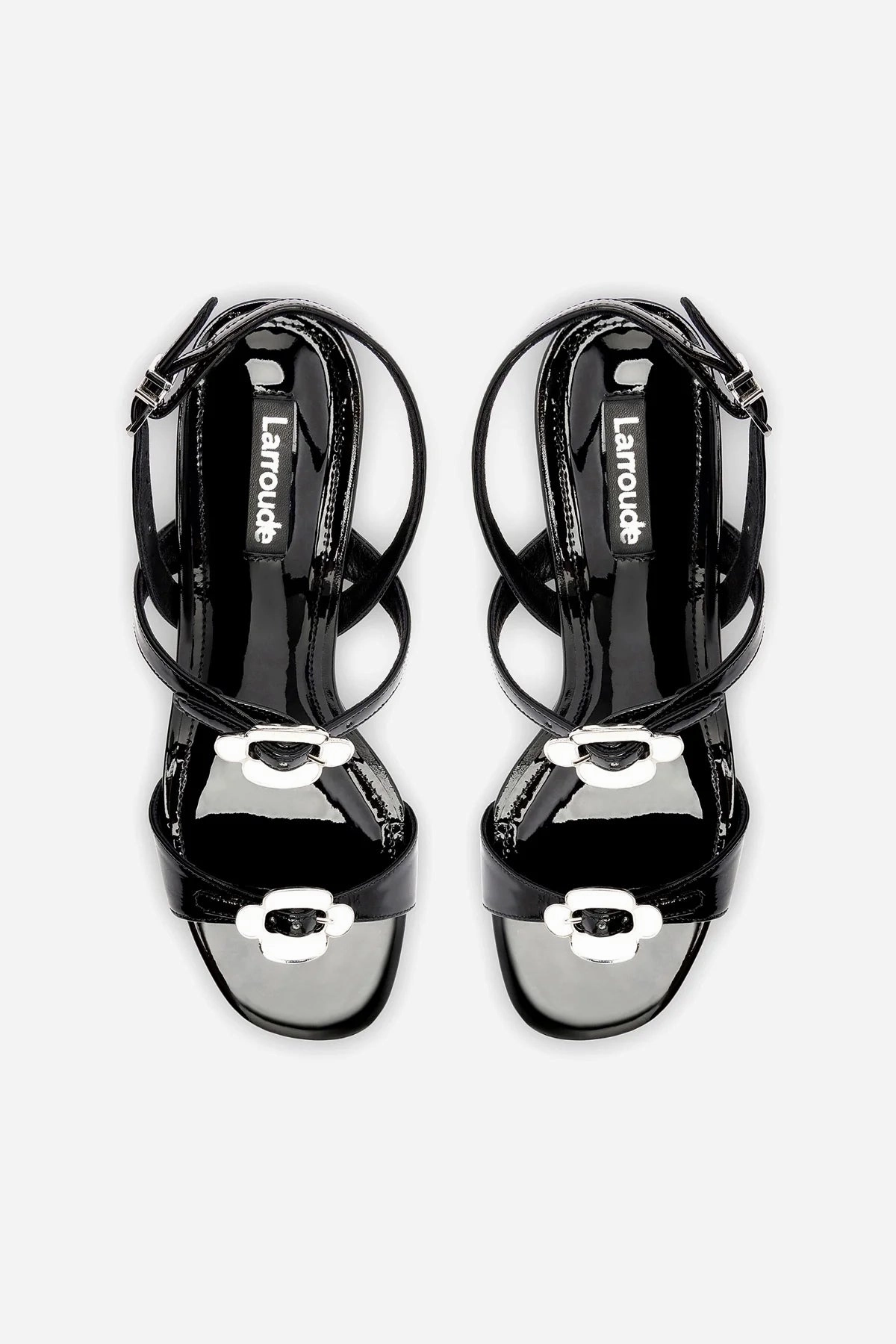 Kids Play Power Flow Tinx Block In Black Patent Leather