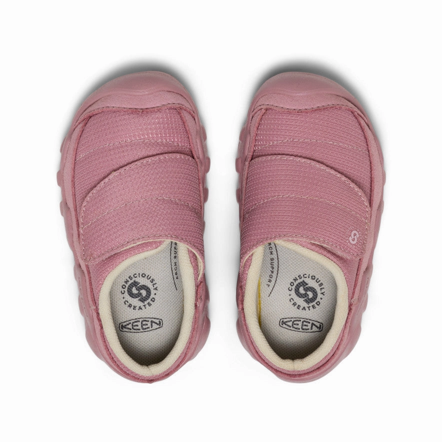 Toddlers' Hypowser Wrap Shoe  |  Lilas/Giggle Pink Elastic Slip On Comfort Walk