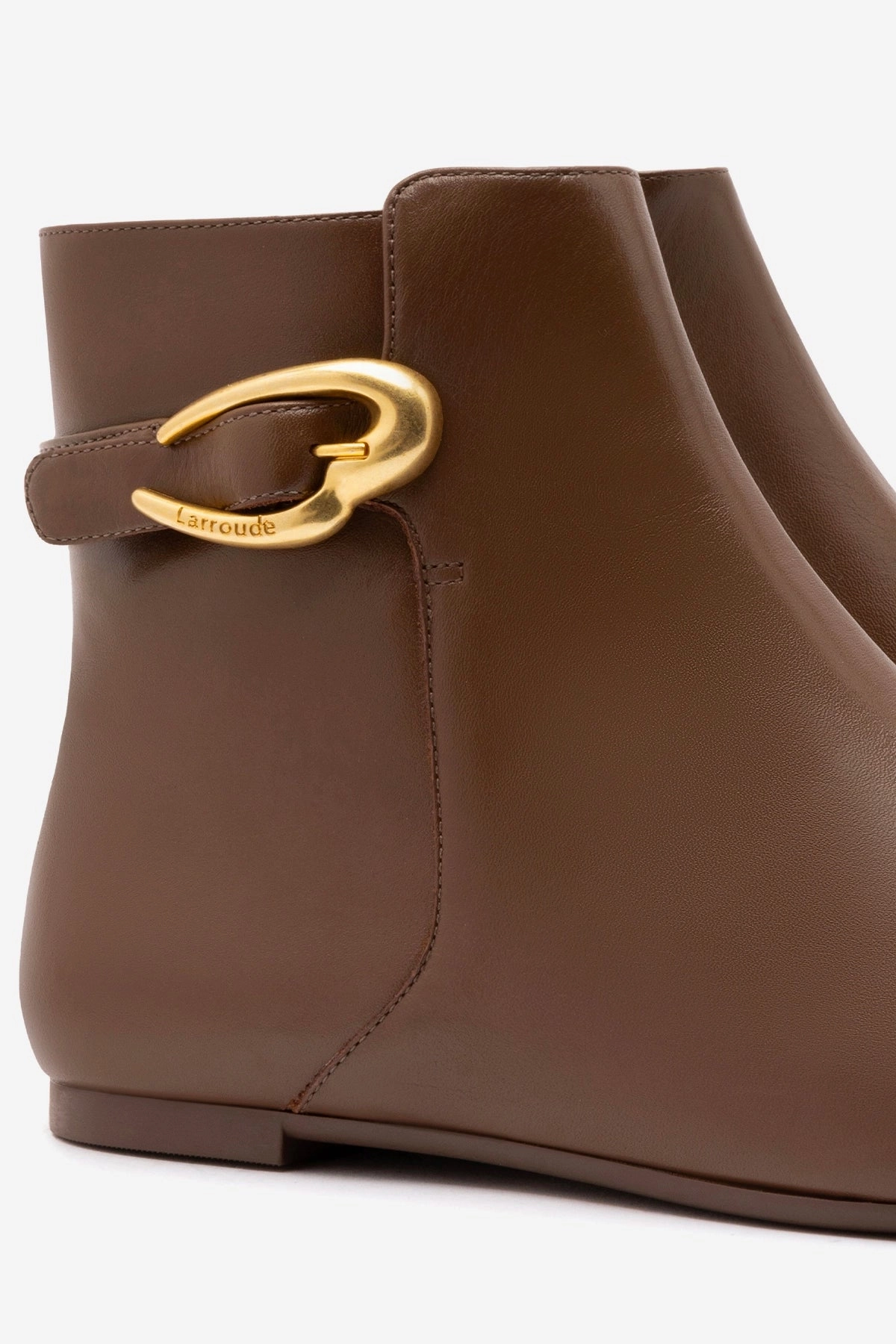 Mini Verona Boot In Burnt Umber Leather Feather Light Cold Weather