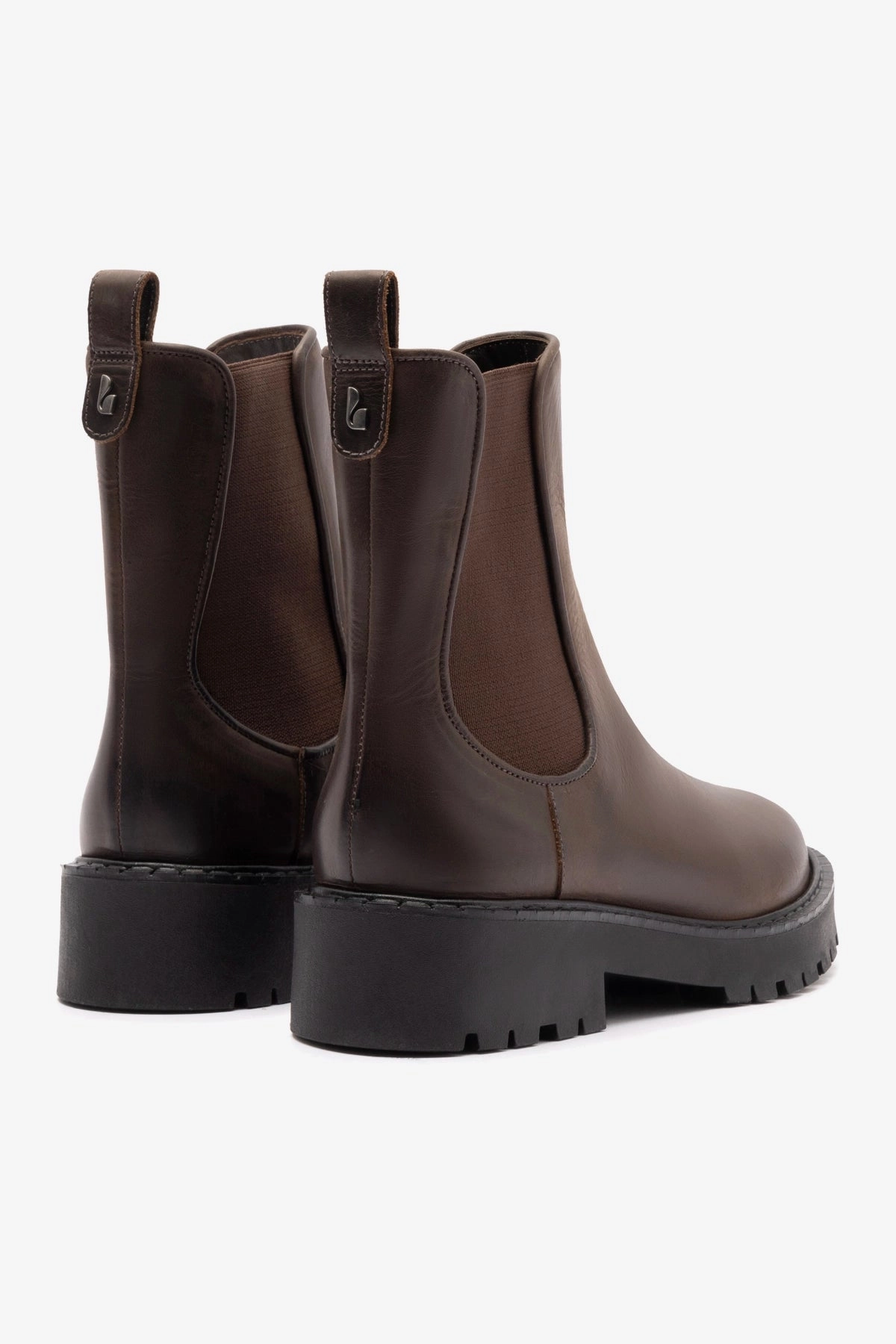 Durable Fabric Sancha Boot In Brown Shadow Leather