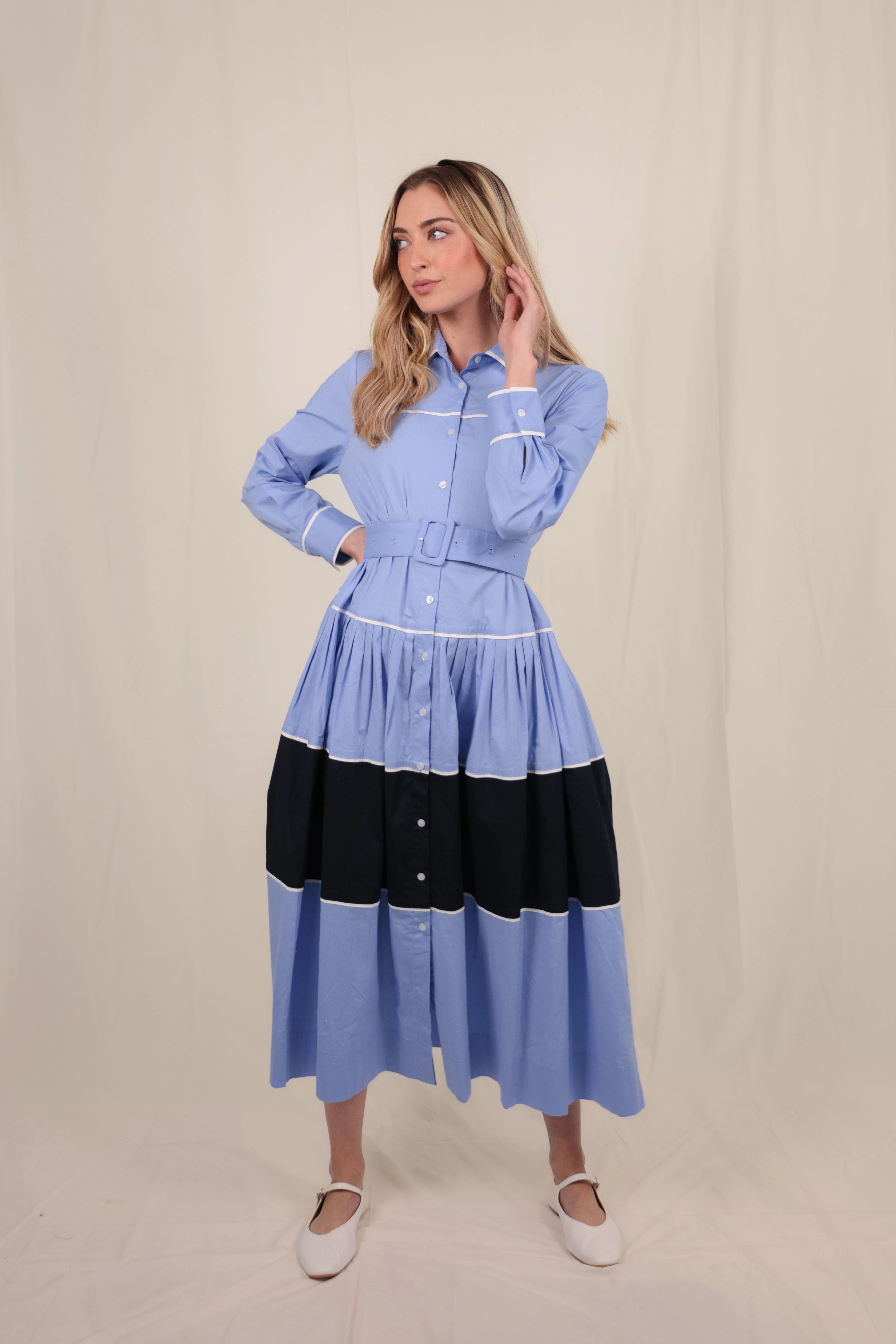 Tory Dress Clear Blush Sophisticated Line