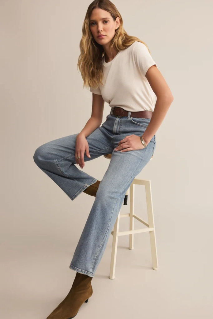 Lightweight insulation Tourist Knit Jersey Tee by Z Supply