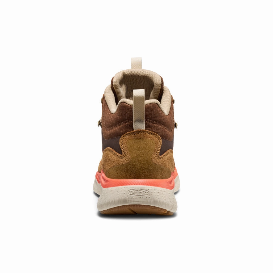 Women's Leiki Waterproof Leather Hiking Boot  |  Chipmunk/Birch Grippy Outsole Adventure Seeker Comfortable Heel