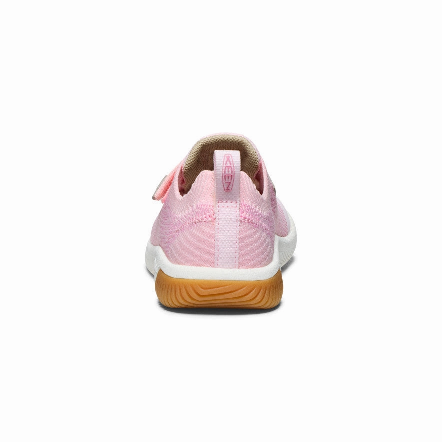 Light Comfort Slip On Fit Little Kids' KNX Knit Double Strap  |  Giggle Pink/Moonlite Mauve