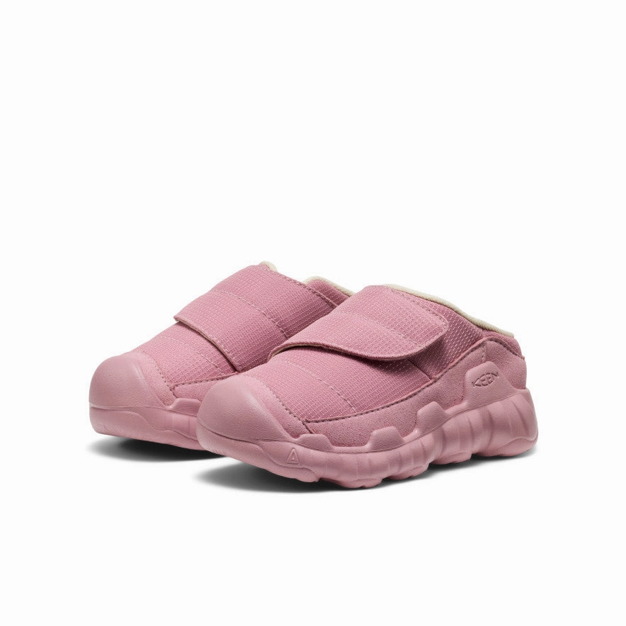 Foot Friendly Little Kids' Hypowser Wrap Shoe  |  Lilas/Giggle Pink