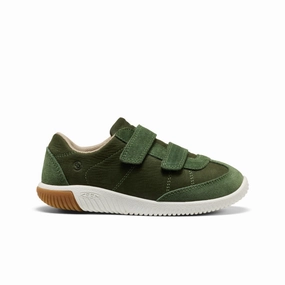 Big Kids' KNX T-Toe Sneaker  |  Bronze Green/Star White Effortless Comfort Comfort Steps