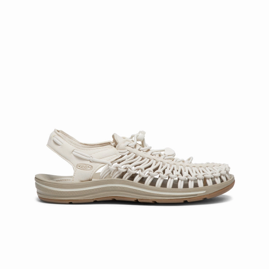 Chic Open-toe Shoes Padded Women's UNEEK Sneaker  |  White Cap/Cornstalk