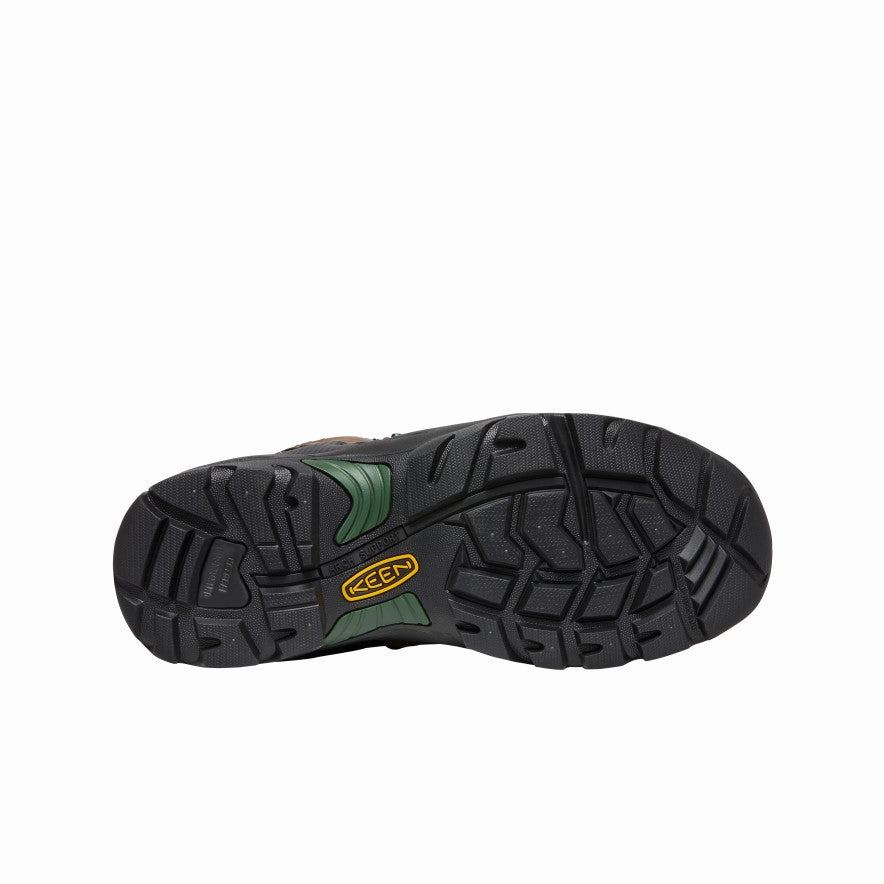 Road Trip Men's Pittsburgh Energy 6" Waterproof Boot (Soft Toe)  |  Cascade Brown/Greener Pastures