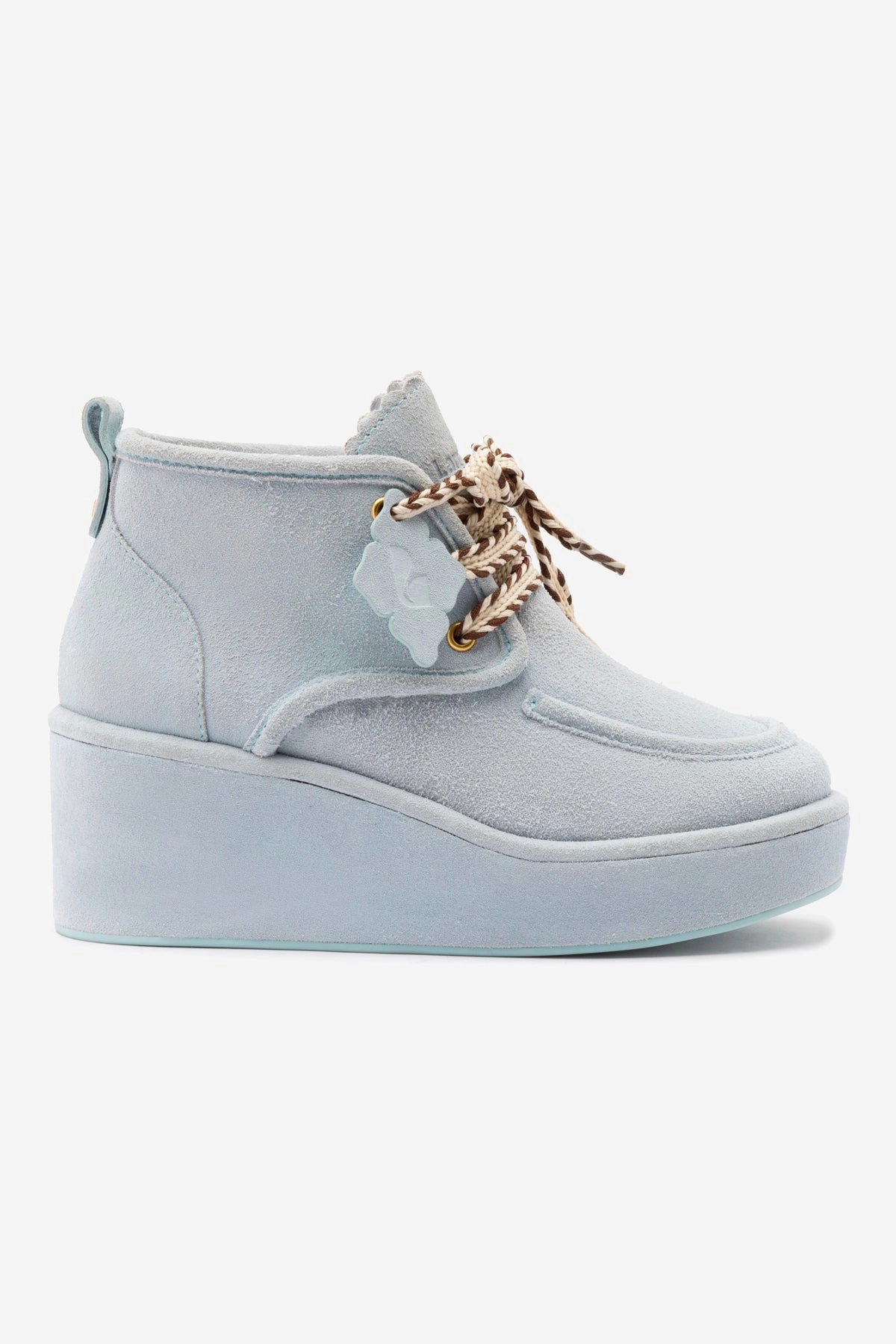 Teen Edge Chani Wedge In Maya Suede