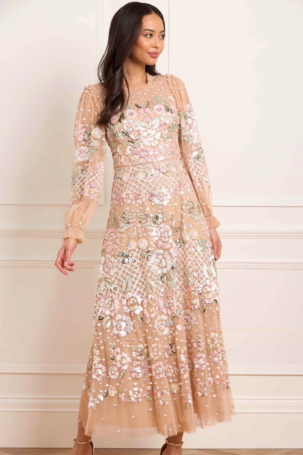 Easy and Effortless Rosalie Ankle Gown