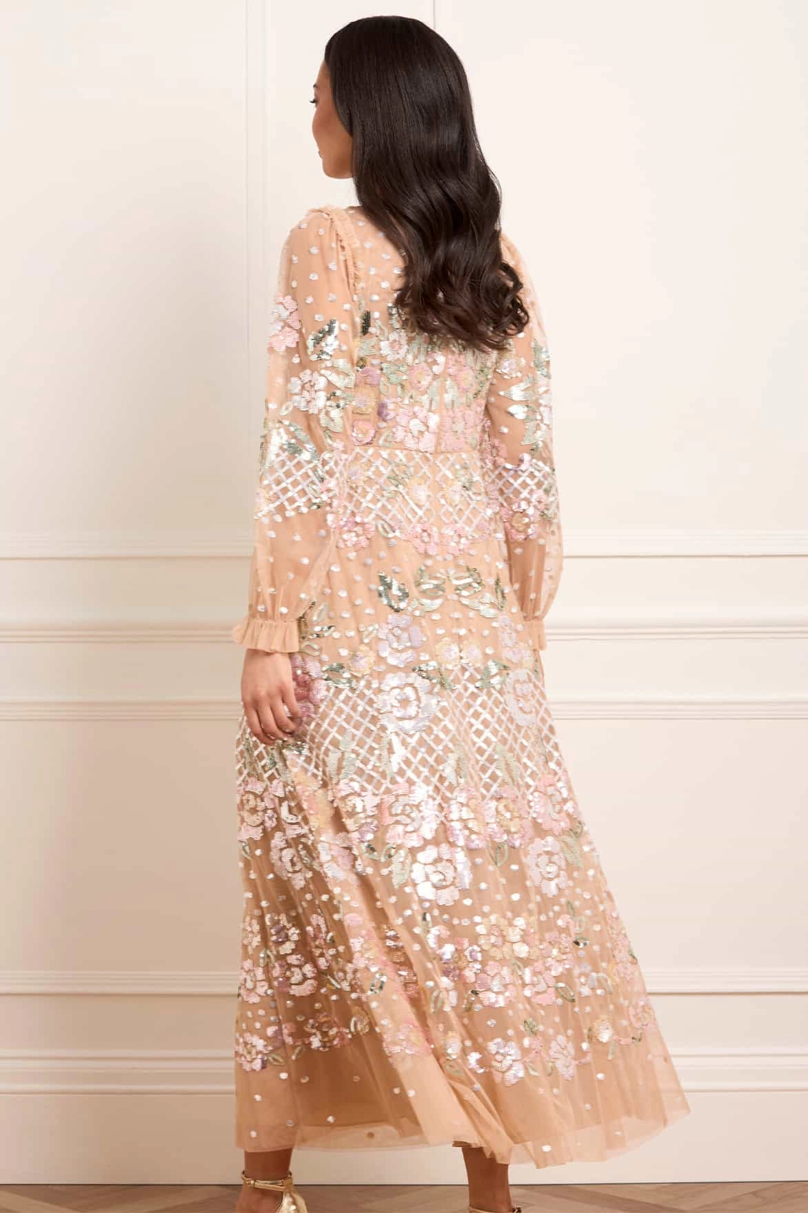 Rosalie Ankle Gown Cool Drape