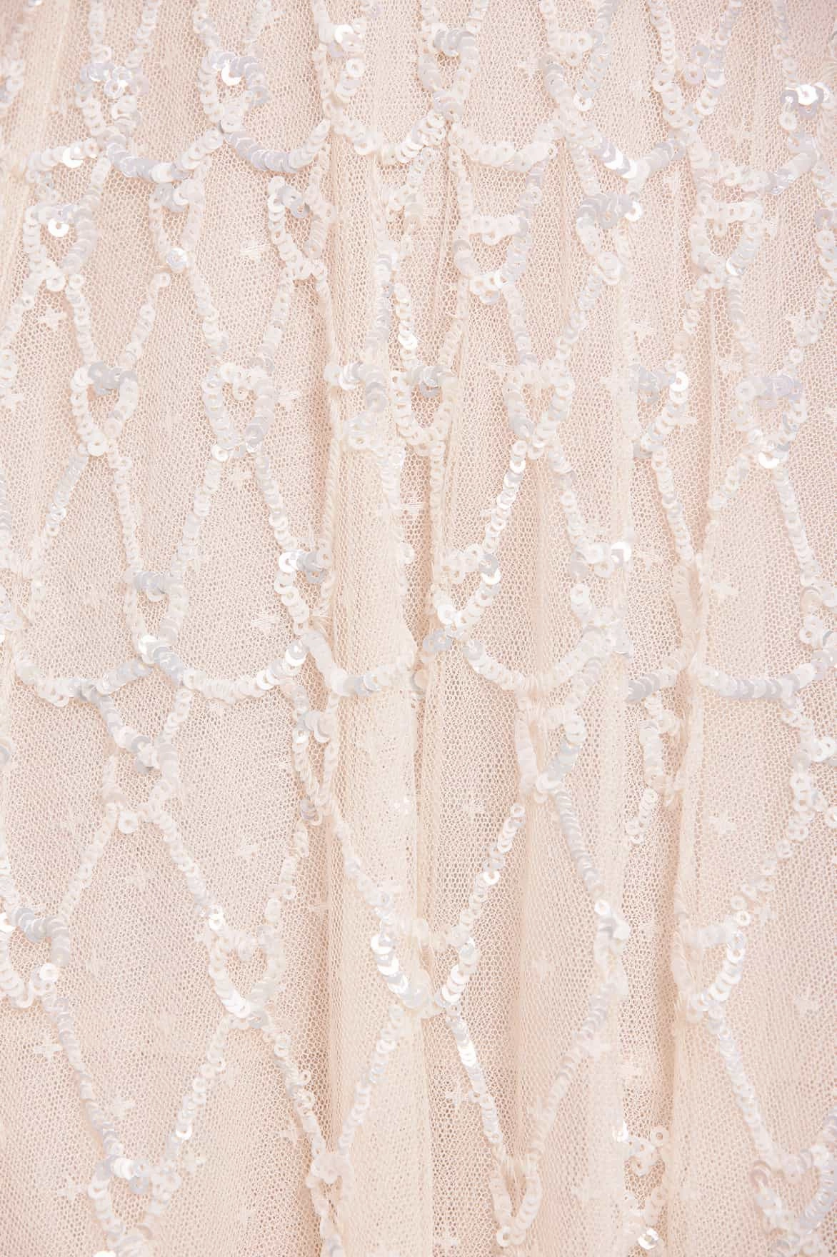 Relaxed Layer Cozy Texture Heart Lattice Micro Mini Dress