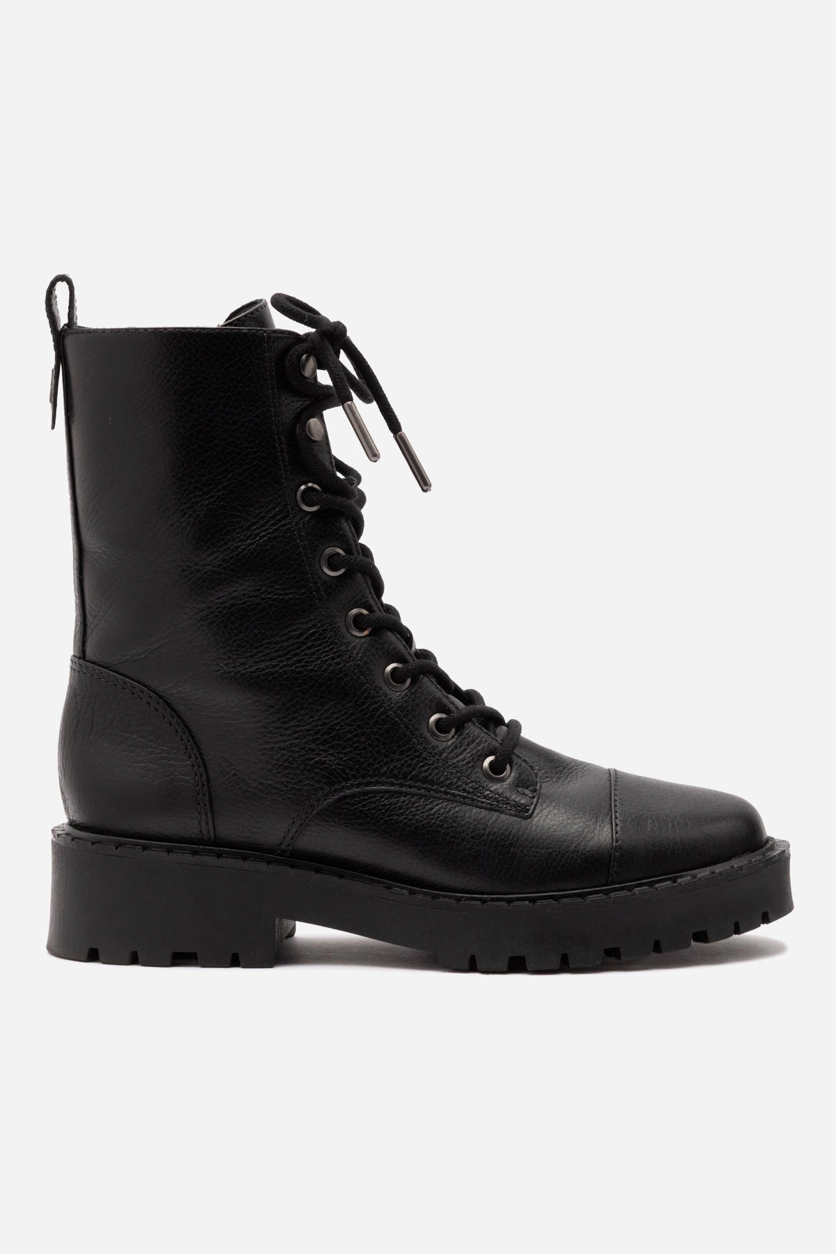 Trinity Boot In Black Leather Comfort Bend Closet Core