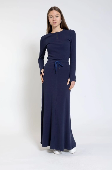 TTYL Navy Skirt TTYLSS420S-B Chafe Resistant Coordinated Set