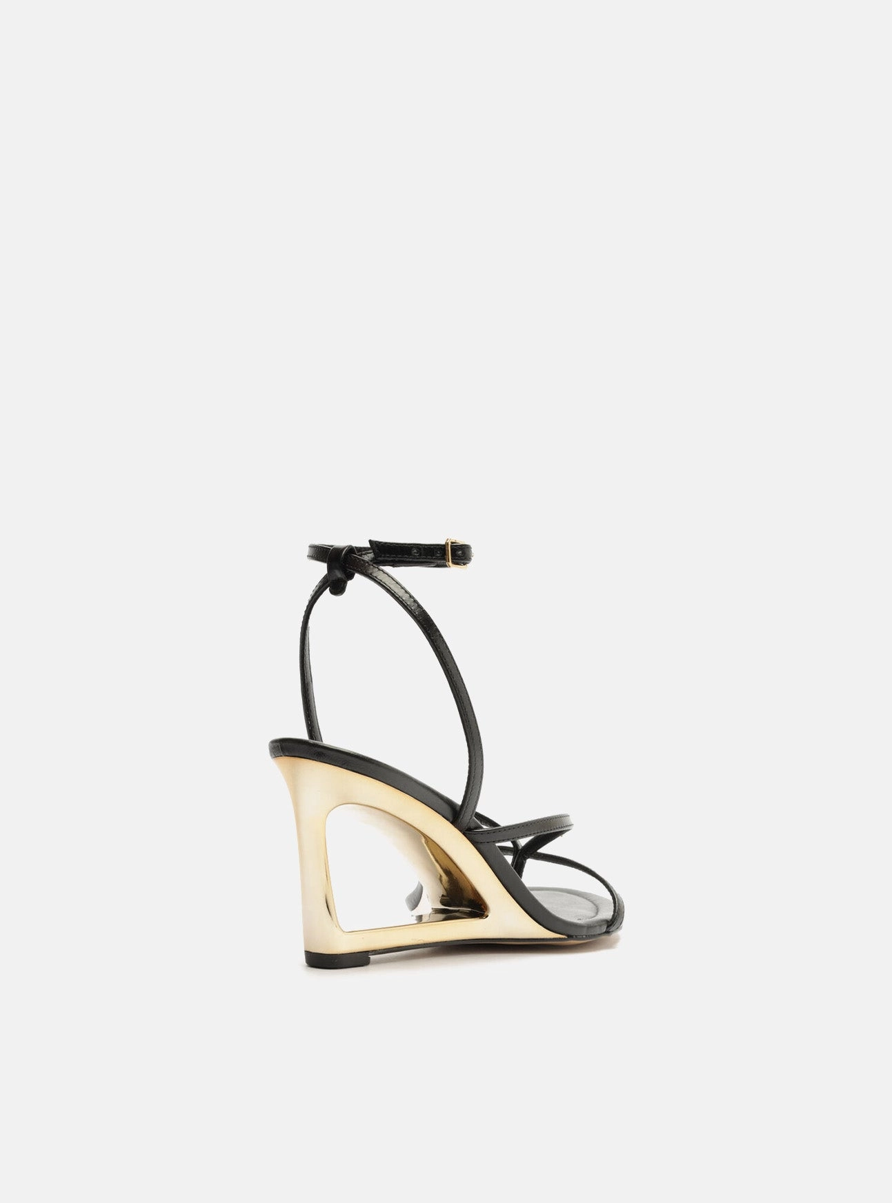 Quick Slide Frankie Leather Geometric Sandal