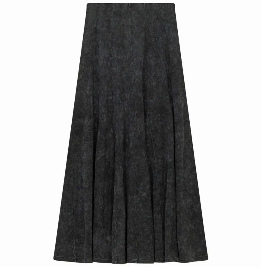 Red Myth Black Wash Rib with Panels Long SA9CM205L Eco Friendly Dye Classic Comfort