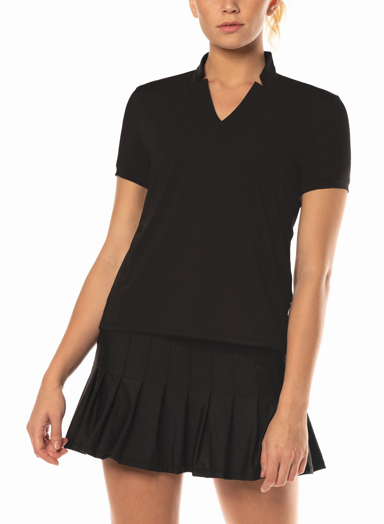 Chi Chi Short Sleeve Comfort Cushion Neckline