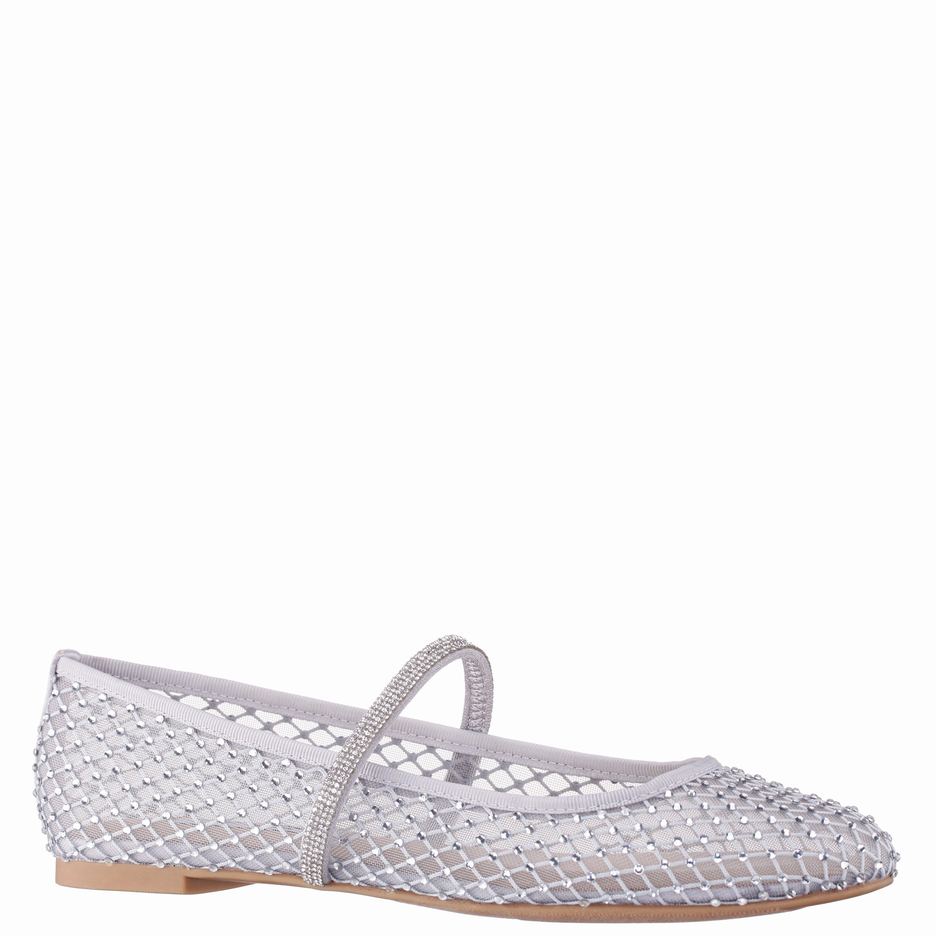 PEGGY-SILVER Foam Lining Running Errands Reinforced toe cap