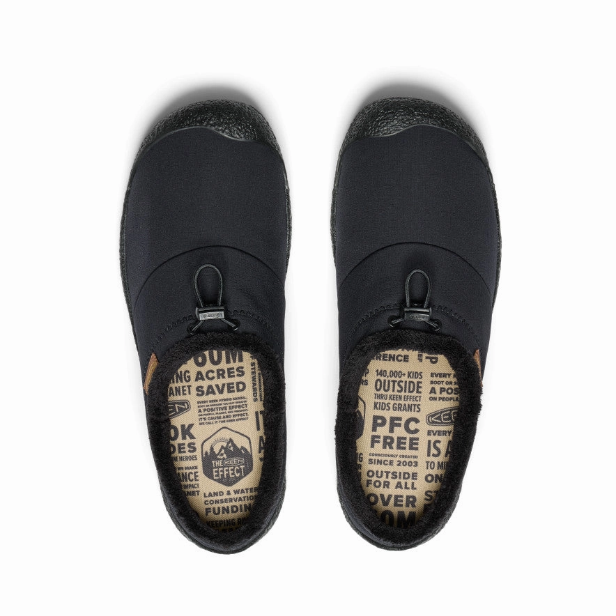 Men's Howser III Slide  |  Black/Black Recycled Comfort Ready Shoes Comfort Ready