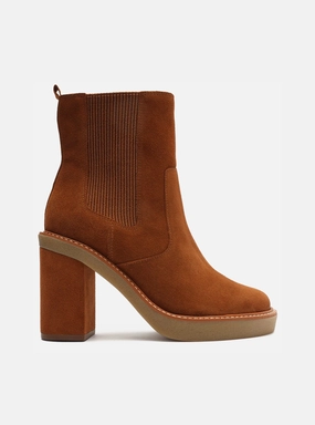 Warm Touch Trail Comfort Jade Leather Bootie