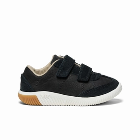 Little Kids' KNX T-Toe Sneaker  |  Black/Star White Everyday Style Simple Comfort Walk