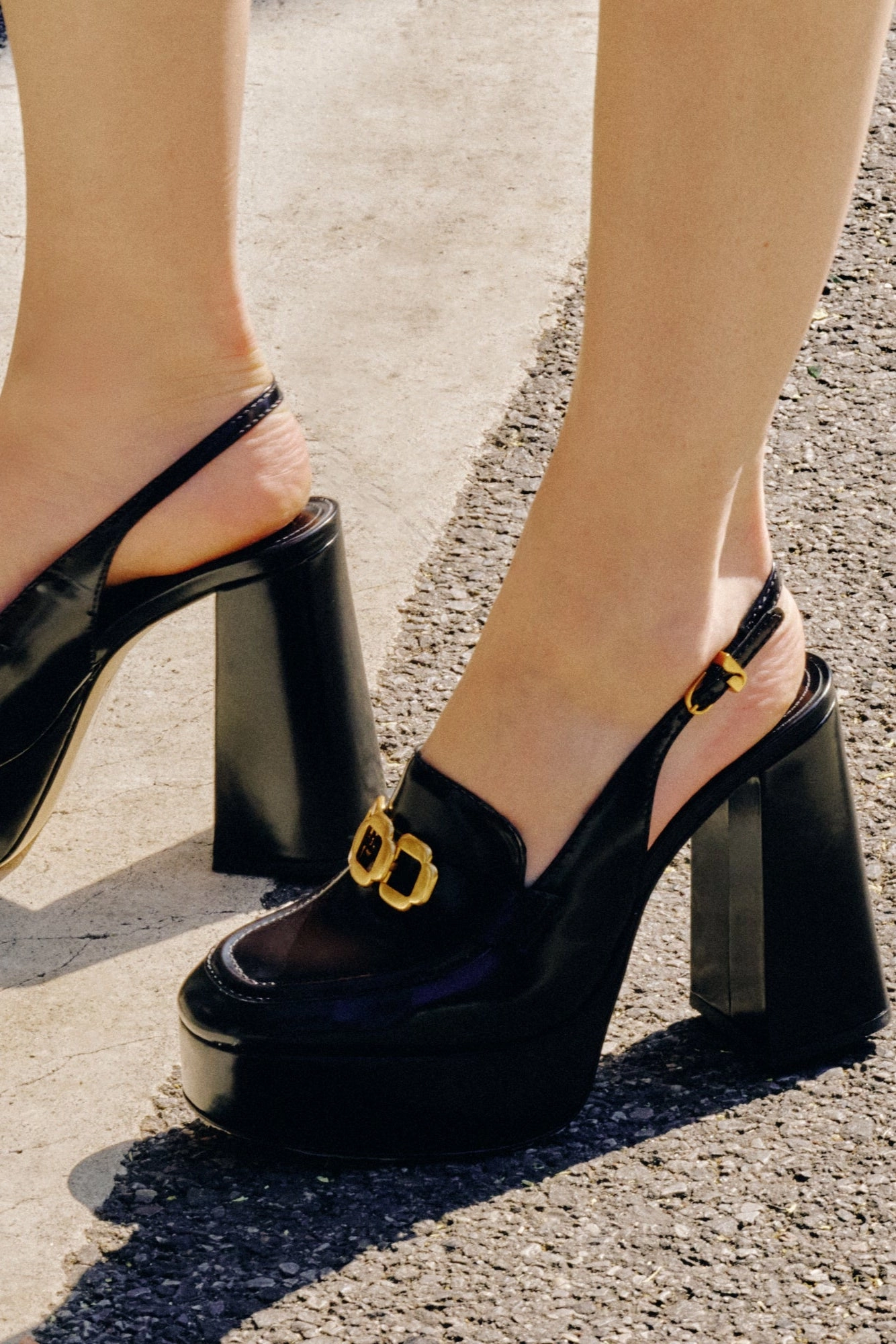 Comfort Grip Cushioned Footbed Harrington Loafer Hi In Black Box Leather