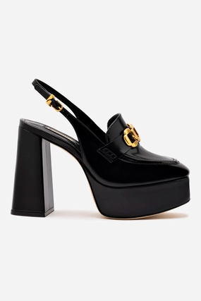 Comfort Cushion Harrington Loafer Hi In Black Box Leather