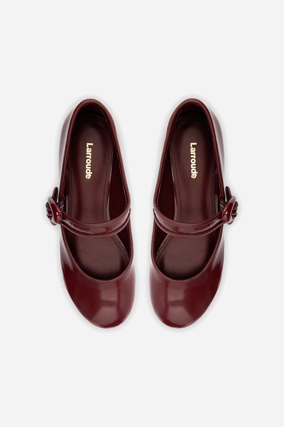 Verona Flatform In Burgundy Box Leather Calm Step