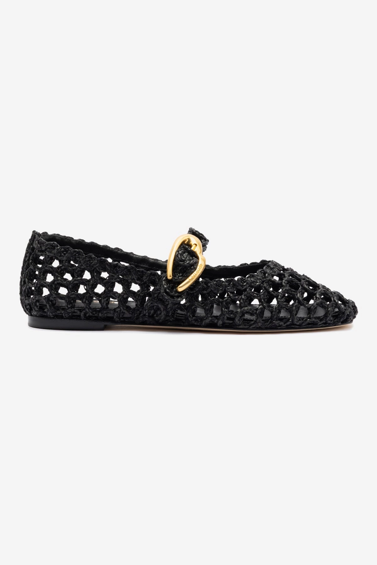 All Day Beach Walk Verona Macrame In Black Embroidered Raffia