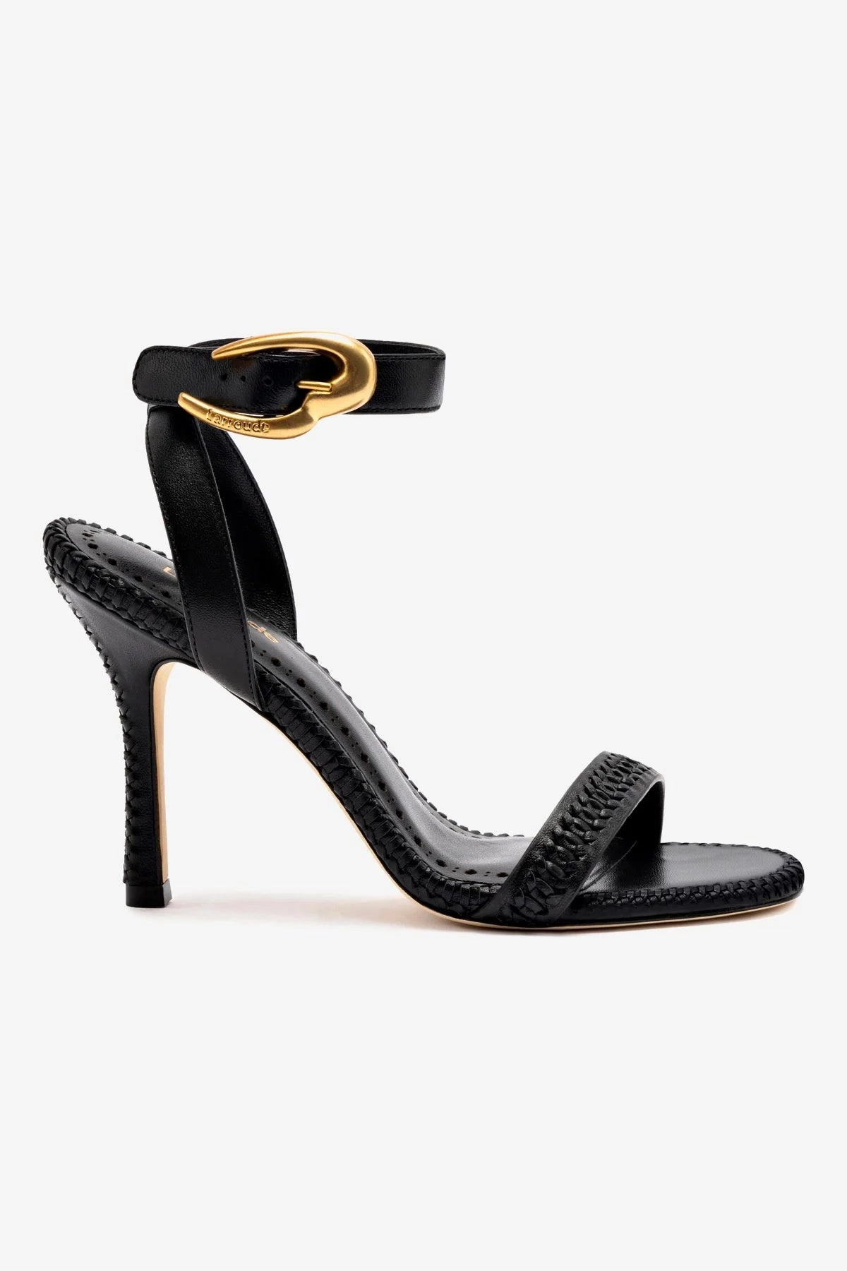 Verona Sandal In Black Leather Autumn Cool