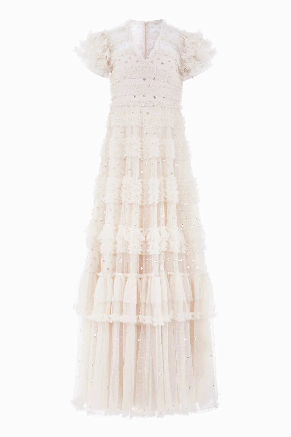 Vivian V-Neck Gown Standout Feature