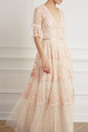 Midsummer Lace Gown Statement Mood Minimalist Fit