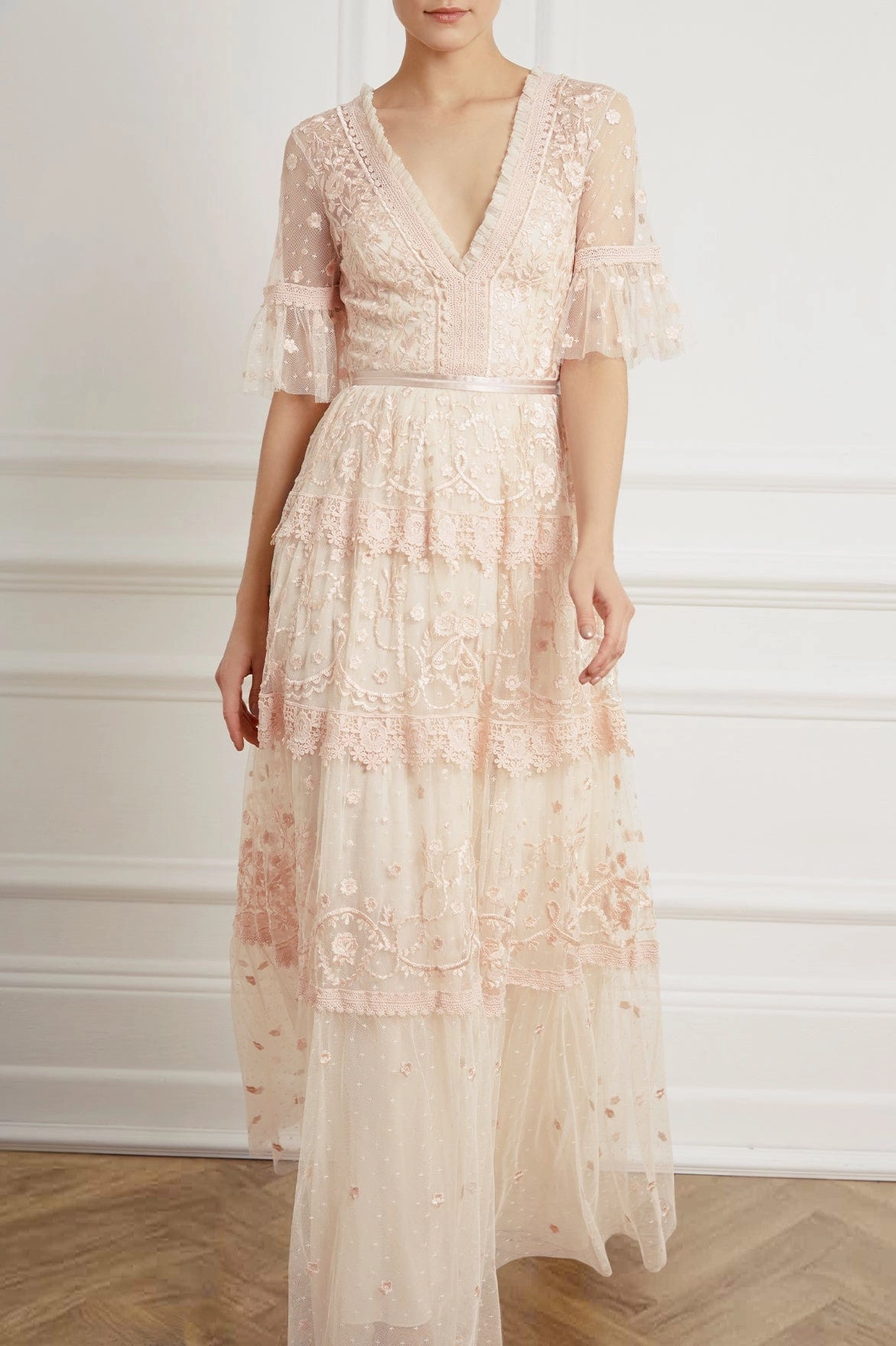 Midsummer Lace Gown Subtle Finish