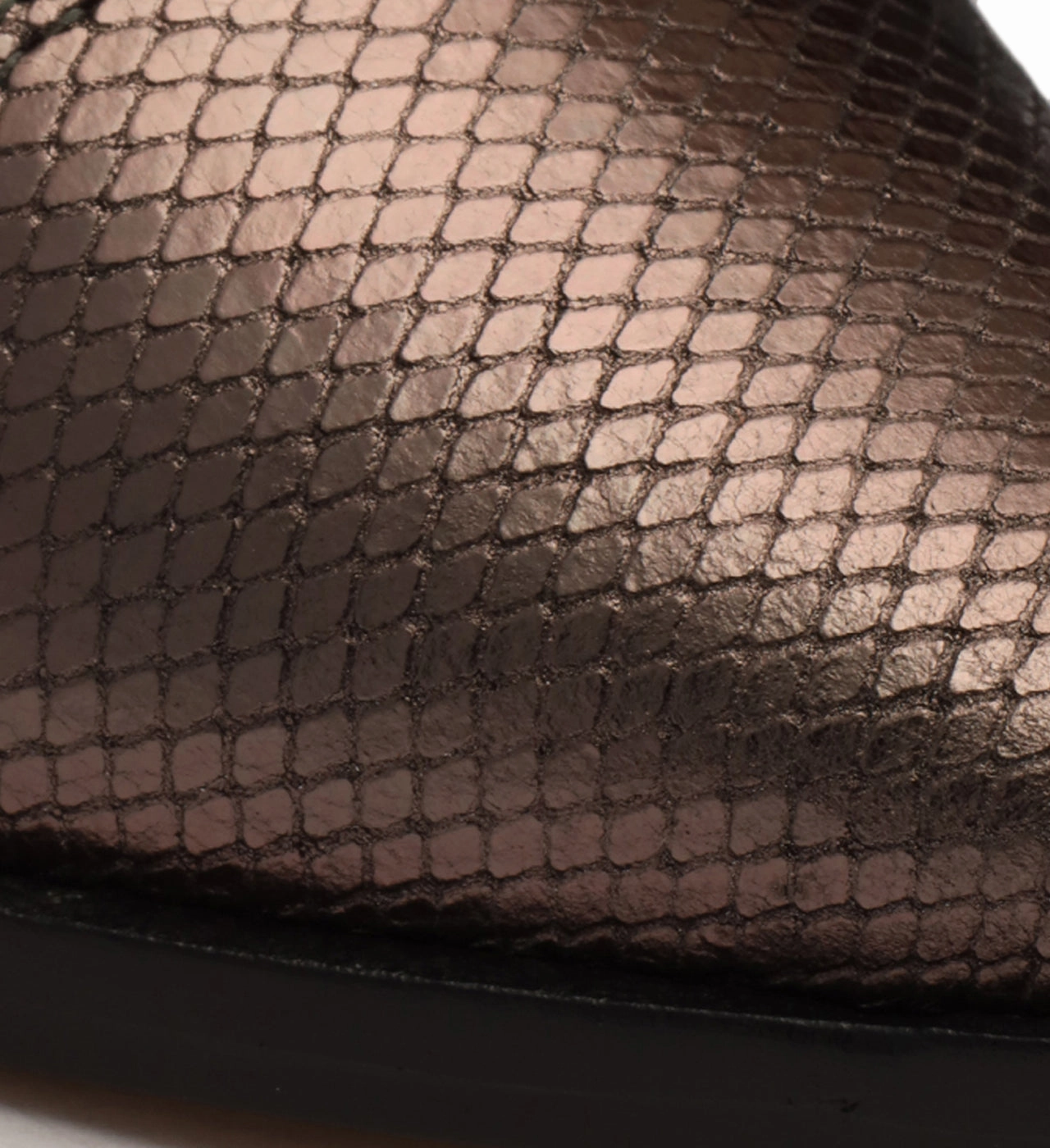 Vic Snake Leather Bootie Fresh Style
