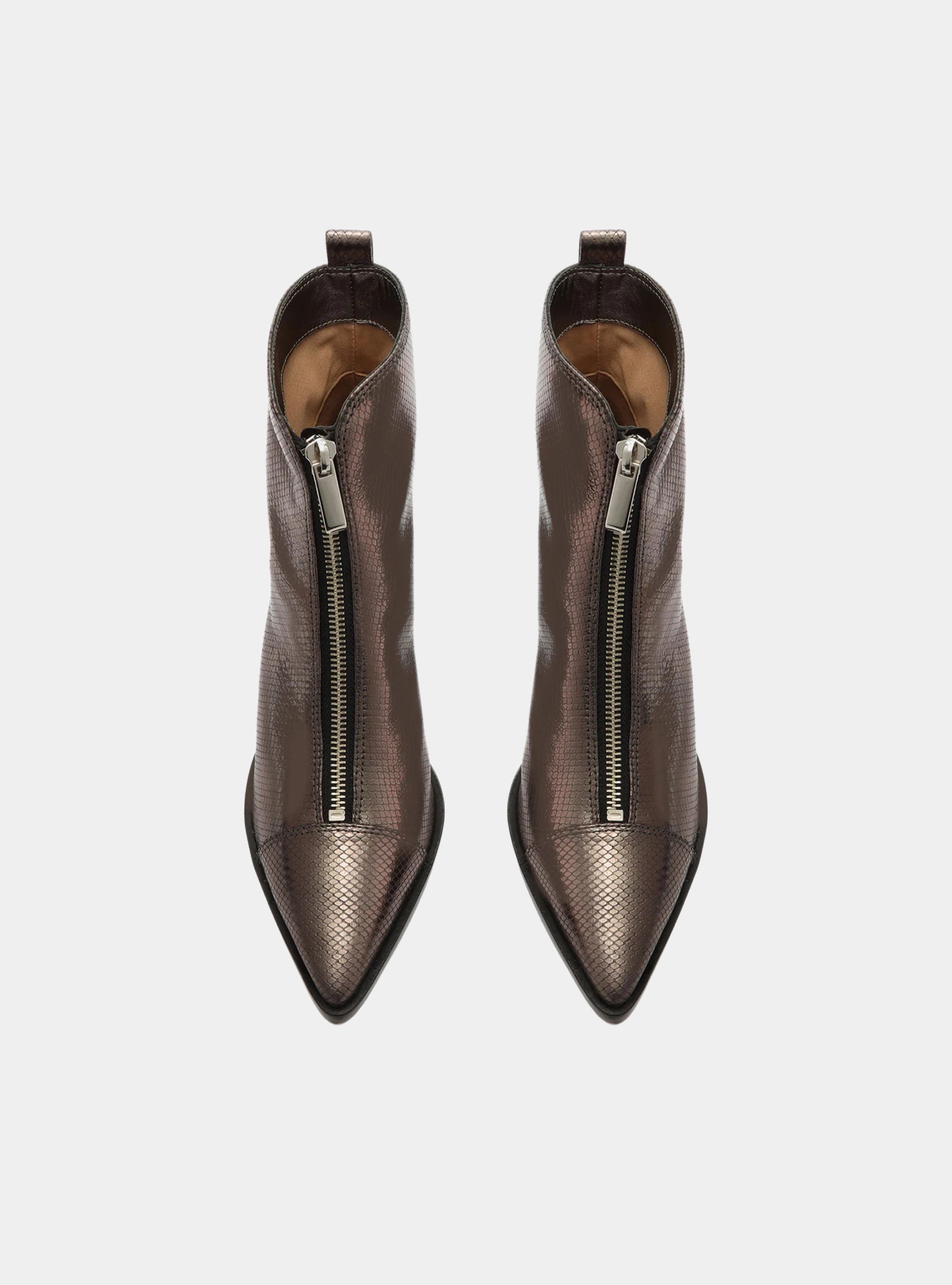 Vic Snake Leather Bootie All weather Grippy Outsole Remote Hiking