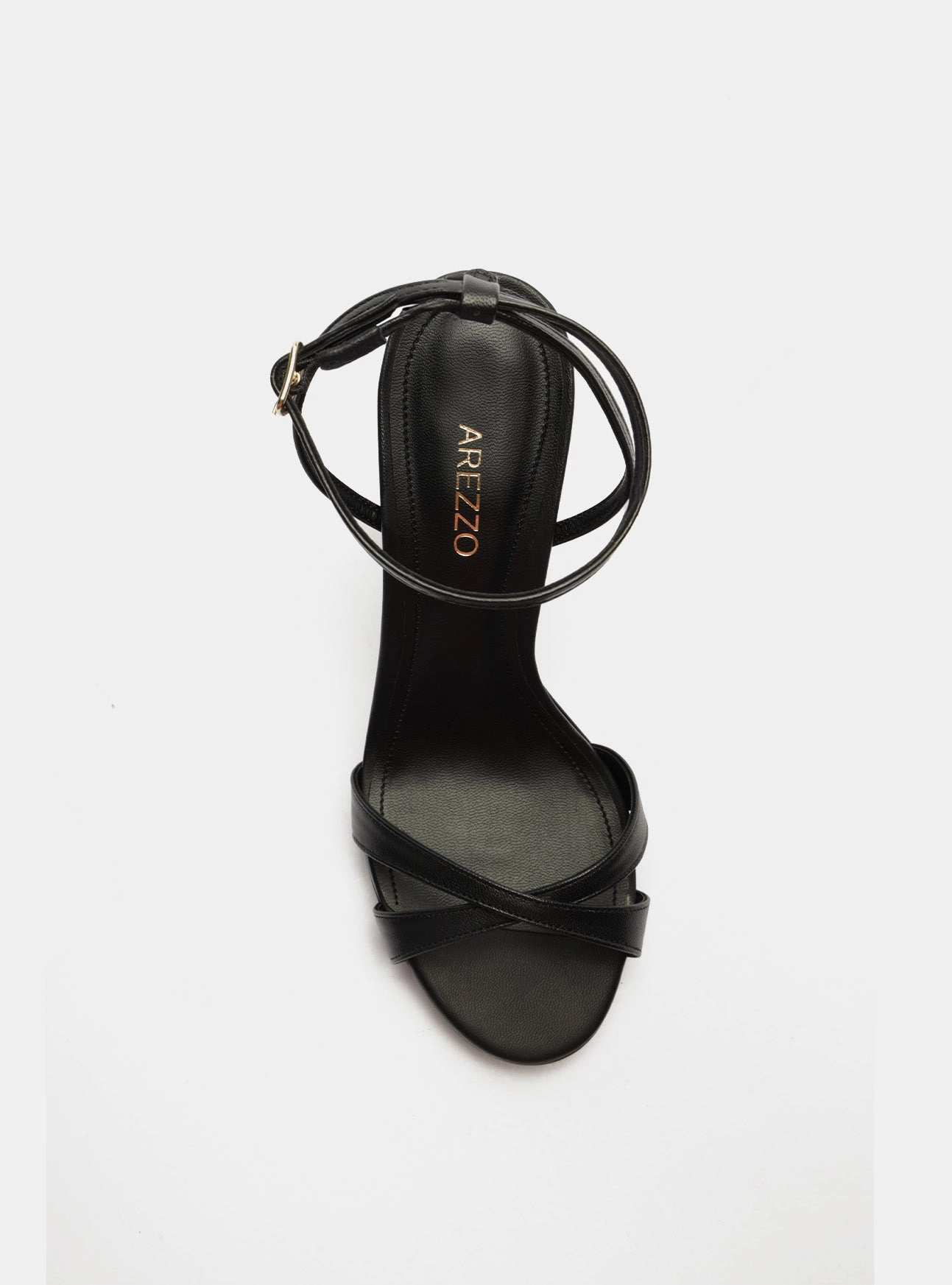 Reinforced heel Grab And Go Vienna Leather Stiletto Sandal