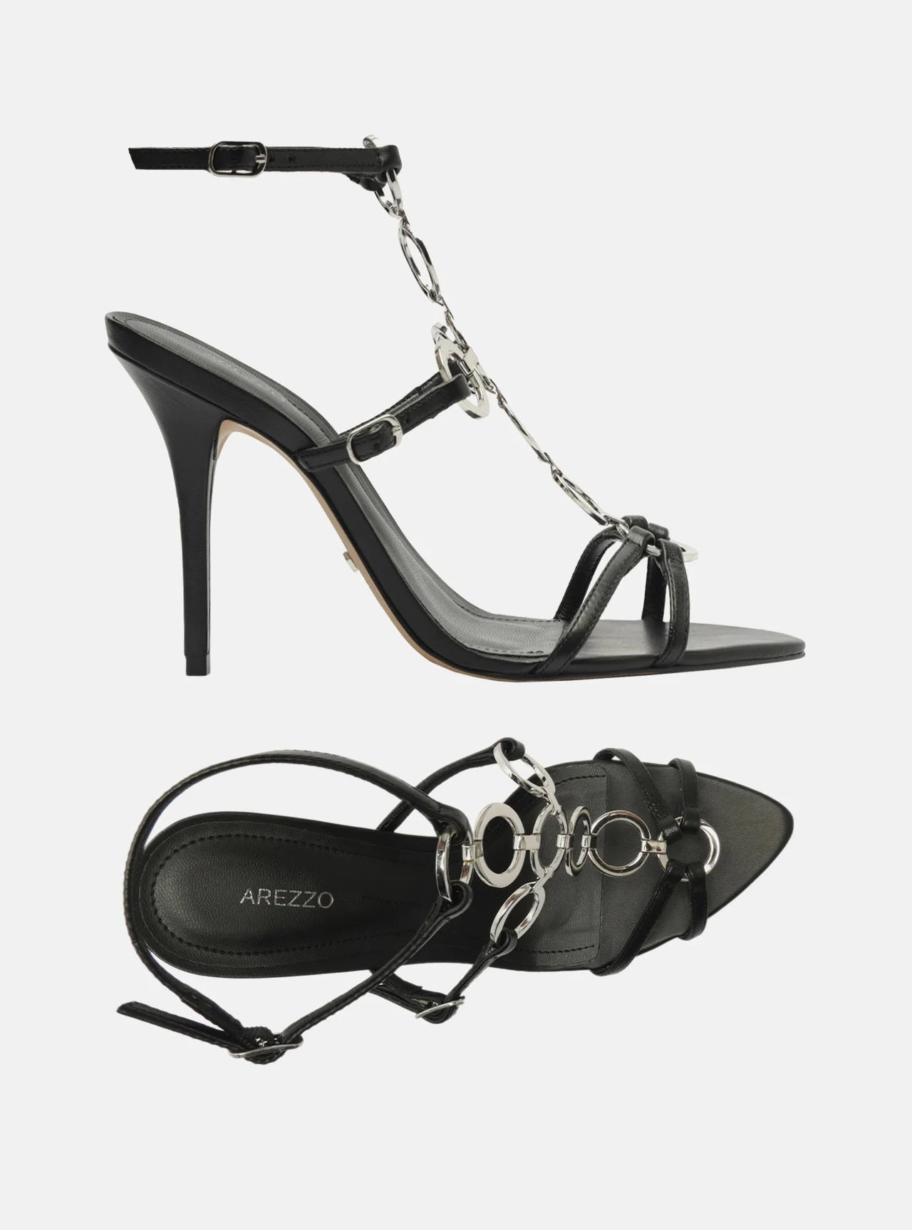 Classic Footwear Raina  Leather Stiletto Sandal