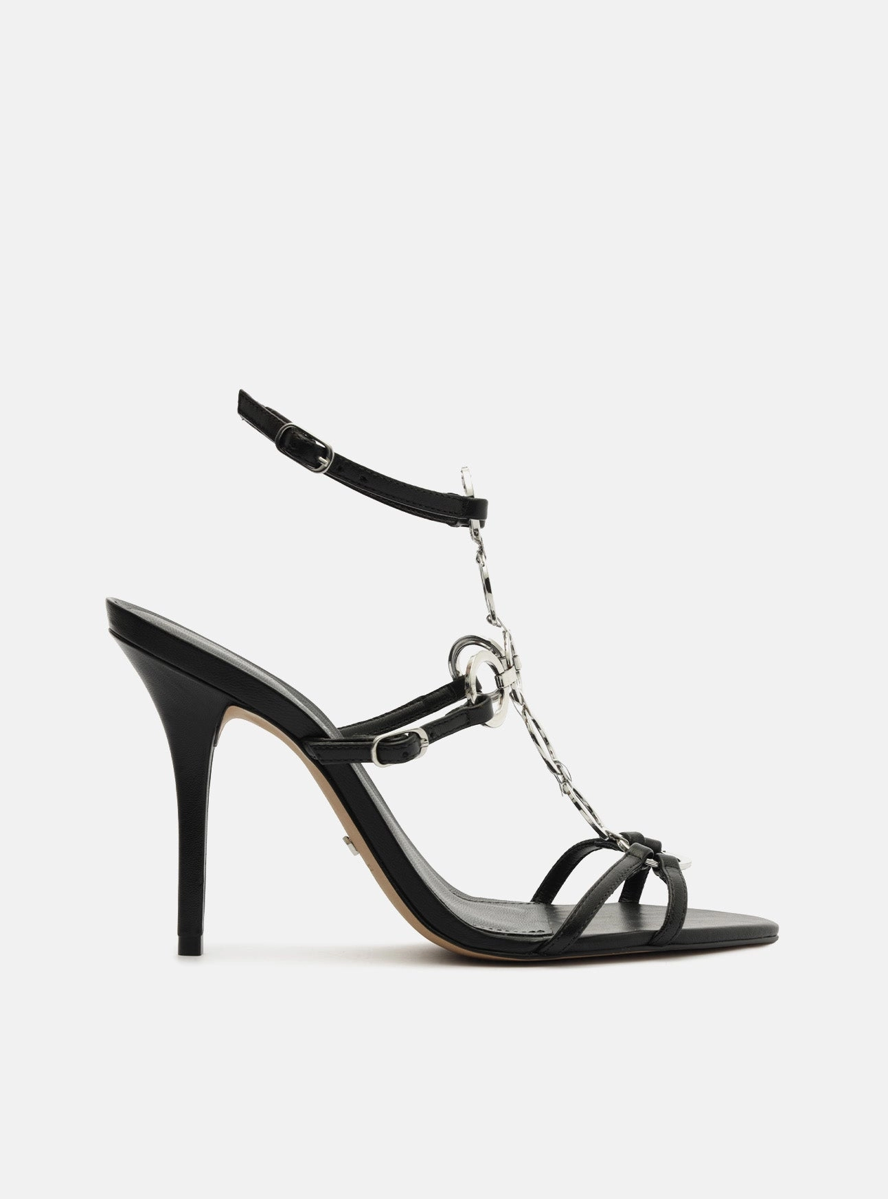 Raina  Leather Stiletto Sandal Flexible Summer Sandals