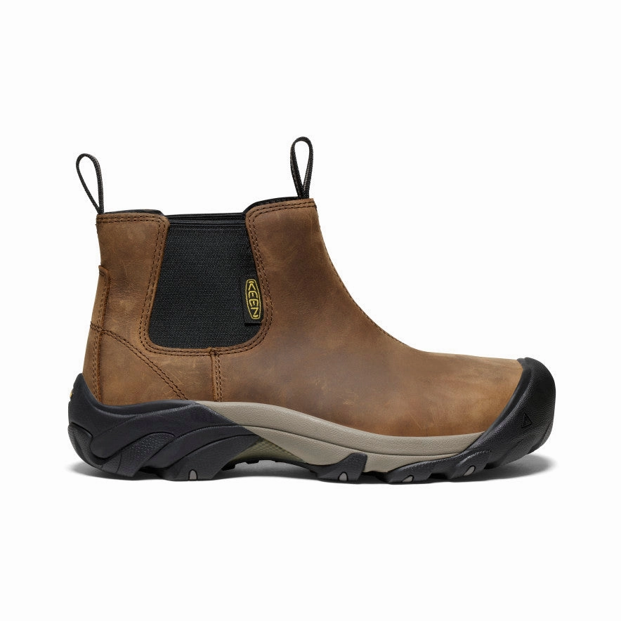 Men's Lansing Chelsea (Steel Toe)  |  Dark Earth/Black Abrasion resistant Weather Friendly