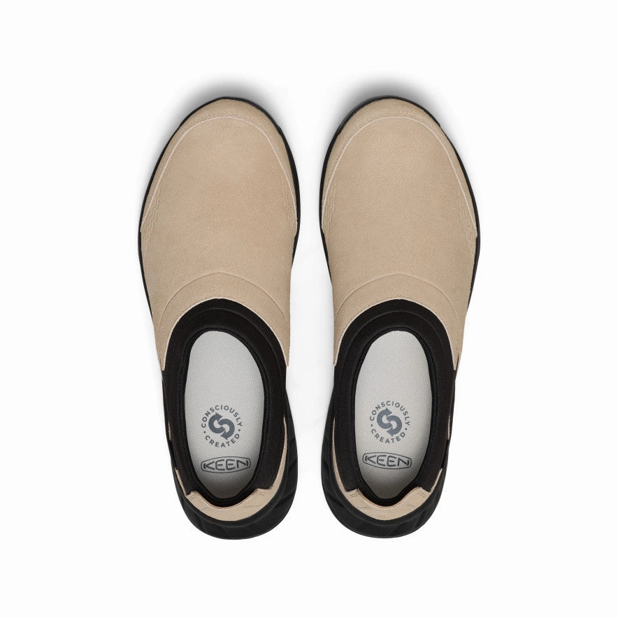 Men's TTS Moc Waterproof Sneaker  |  Safari/Black Slip Fit Wear