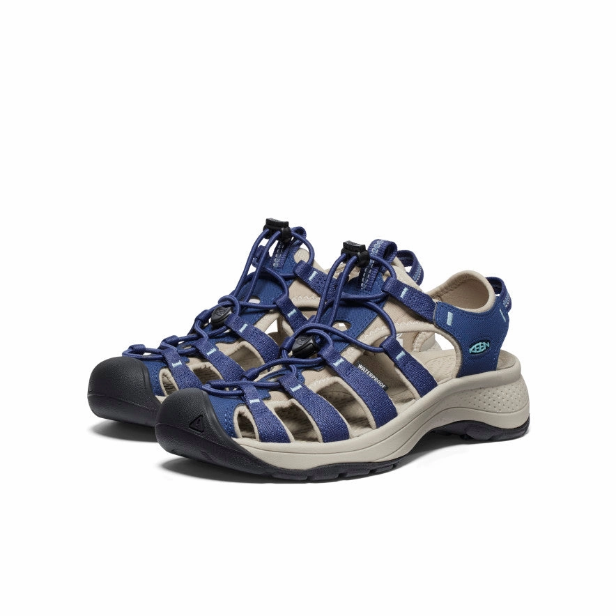 Sunday Best Torsion Stability Women's Astoria West Sandal  |  Naval Academy/Reef Waters