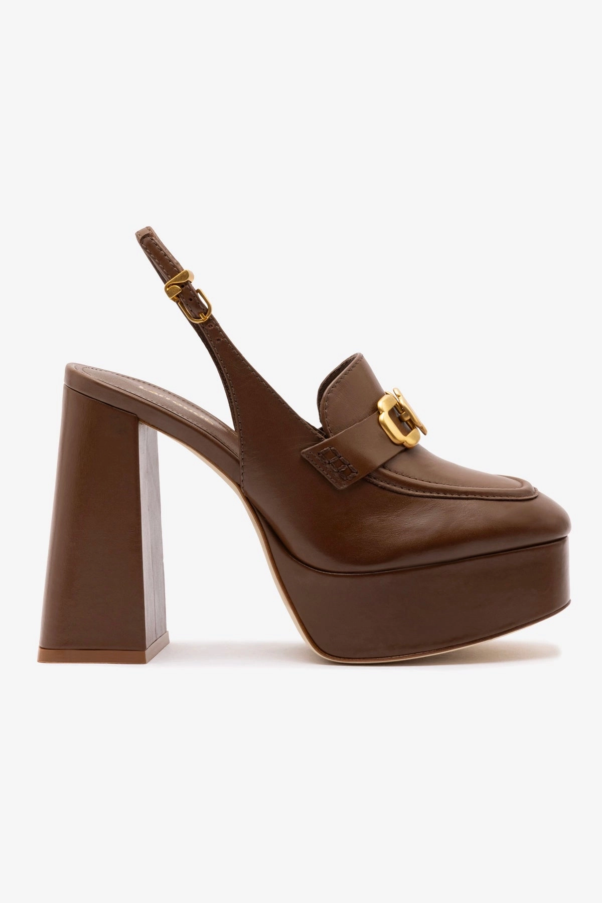 Harrington Hi Loafer In Burnt Umber Leather Japan Neat