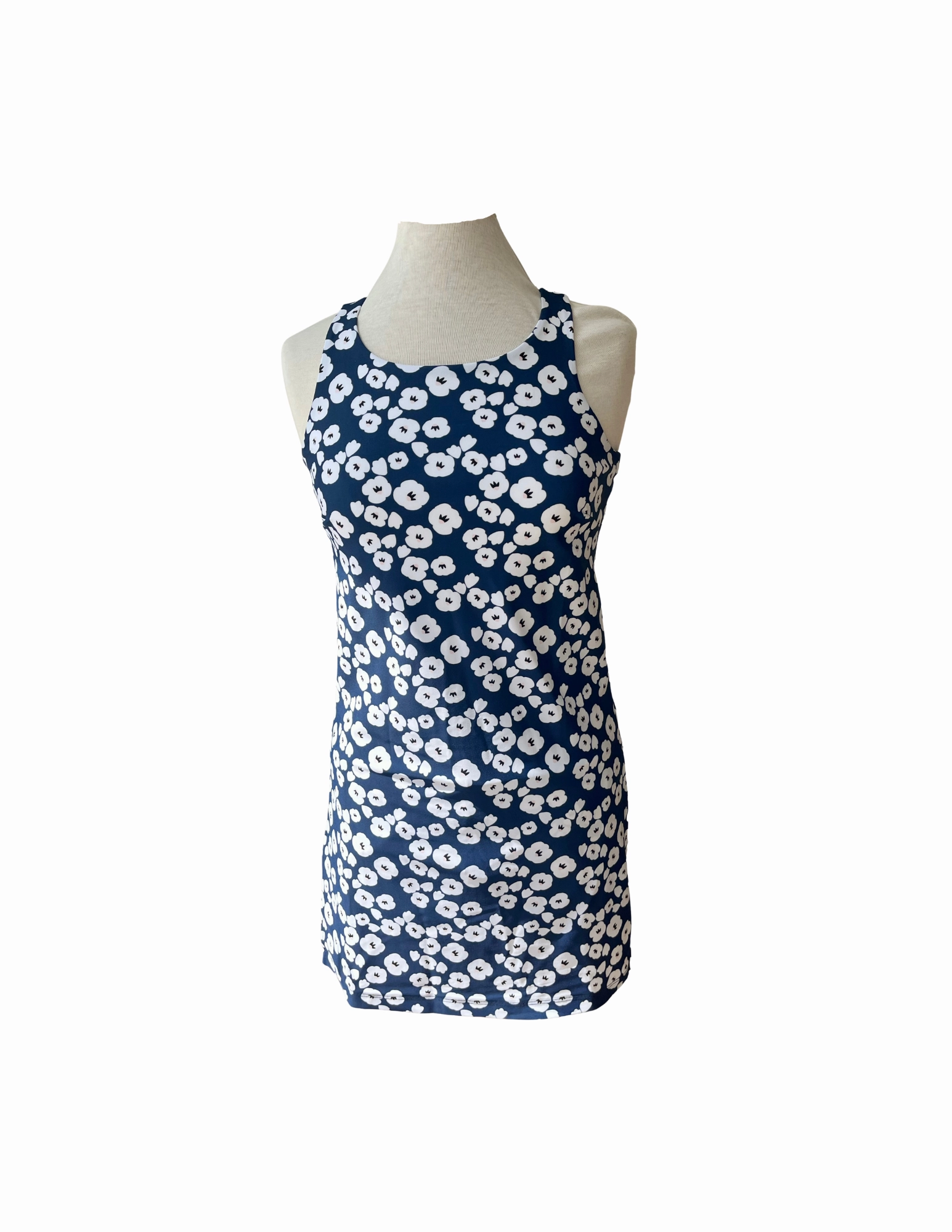 Simple Mood Summer Skort Dress Mini Pop Art Navy