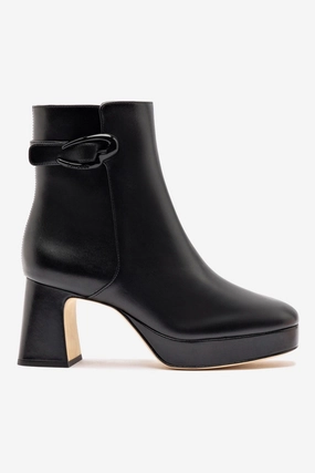 Dolly Verona Low Boot In Black Leather Sport Edge